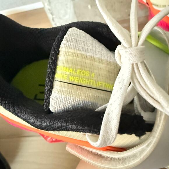 Nike Romaleos 4 SE White Black Bright Crimson SZ 7.5 - Picture 9 of 10